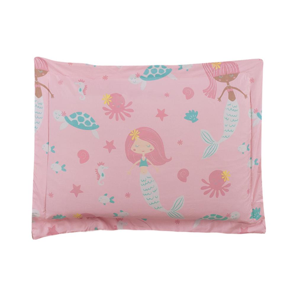 Cloud 9 Sea Princess 3 Piece Pink Twin Comforter Set With