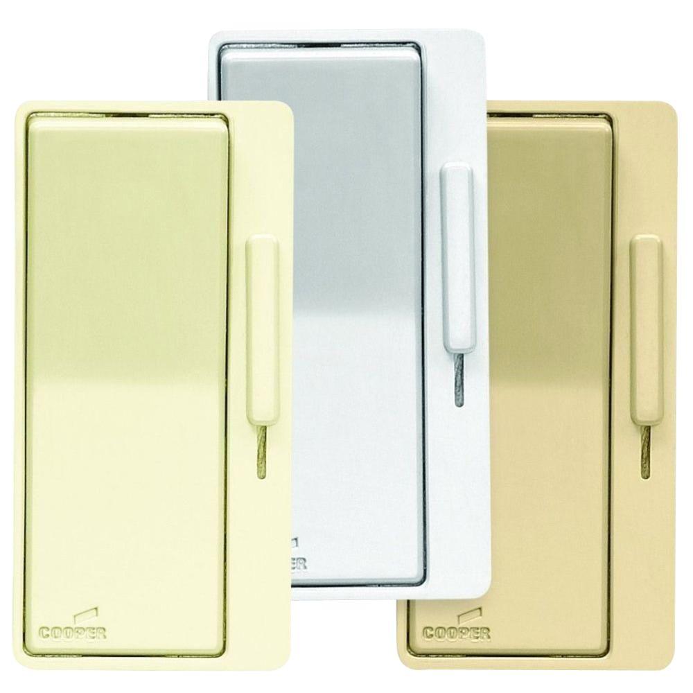 UPC 032664731099 product image for Eaton Devine AL Series Dimmer Color Change Faceplate Kit, Almond/White/Ivory | upcitemdb.com