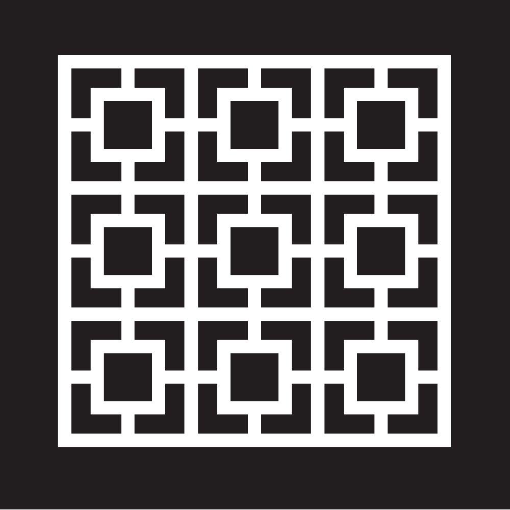 FolkArt Square Revival Painting Stencils4379 The Home Depot