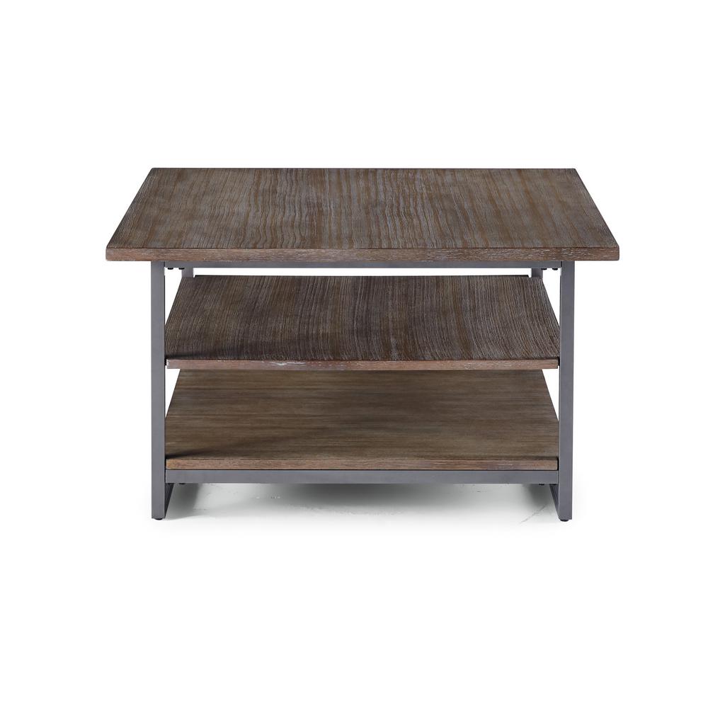 Barnside Metro Driftwood Gray Coffee Table
