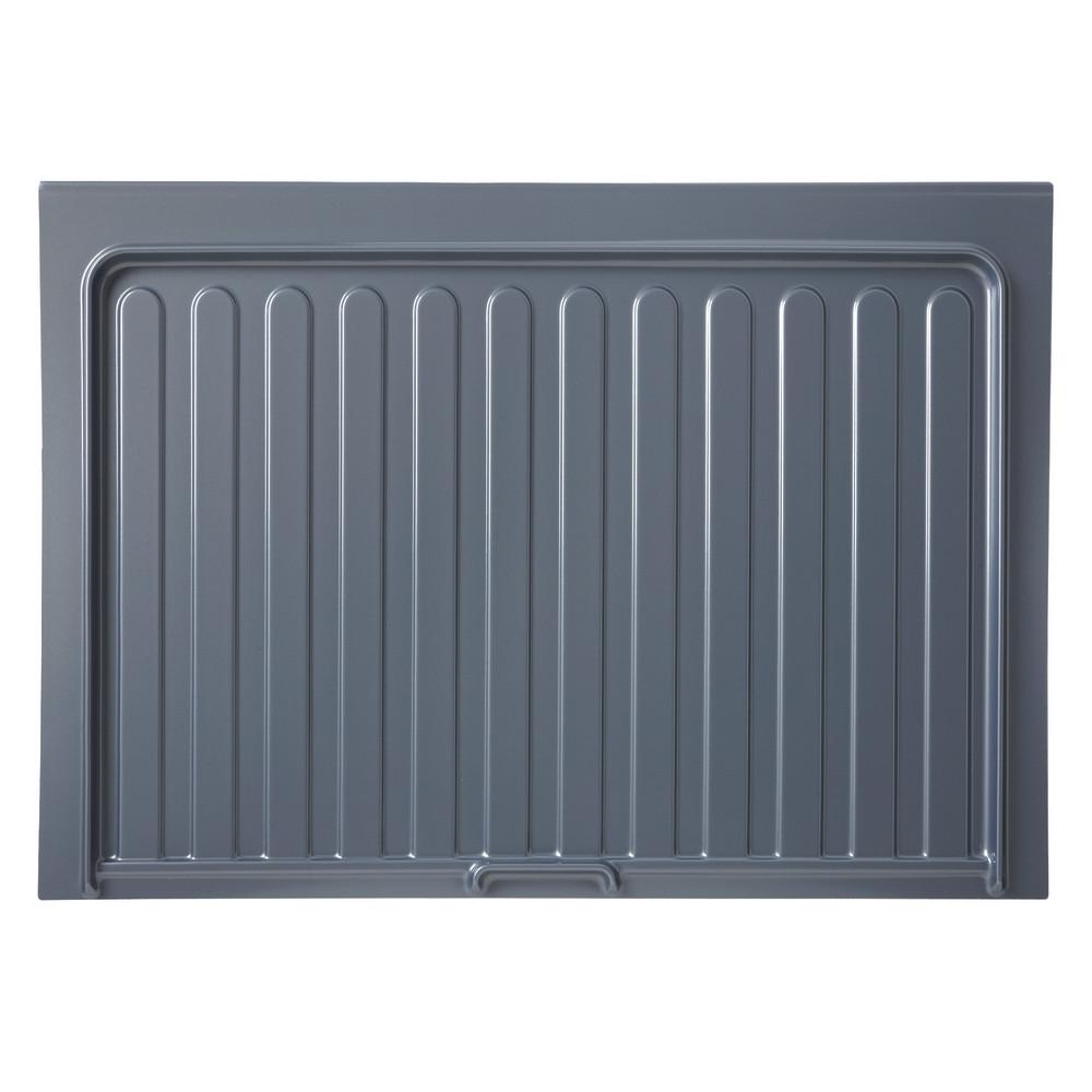Rev A Shelf 0 72 In H X 34 5 In W X 23 25 In D Medium Silver Sink Base Drip Tray Sbdt 3336 S 1 The Home Depot