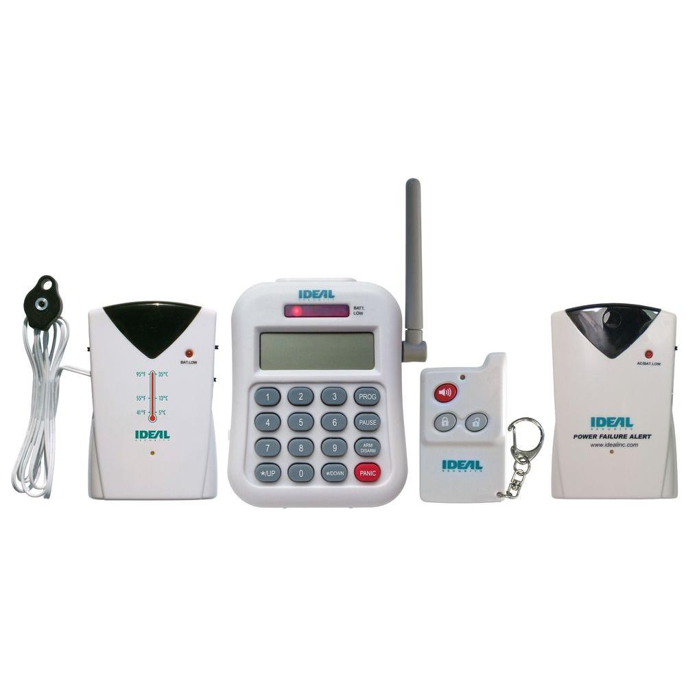 IDEAL Security Wireless Home Temperature and Power Failure Alert with Telephone Dialer