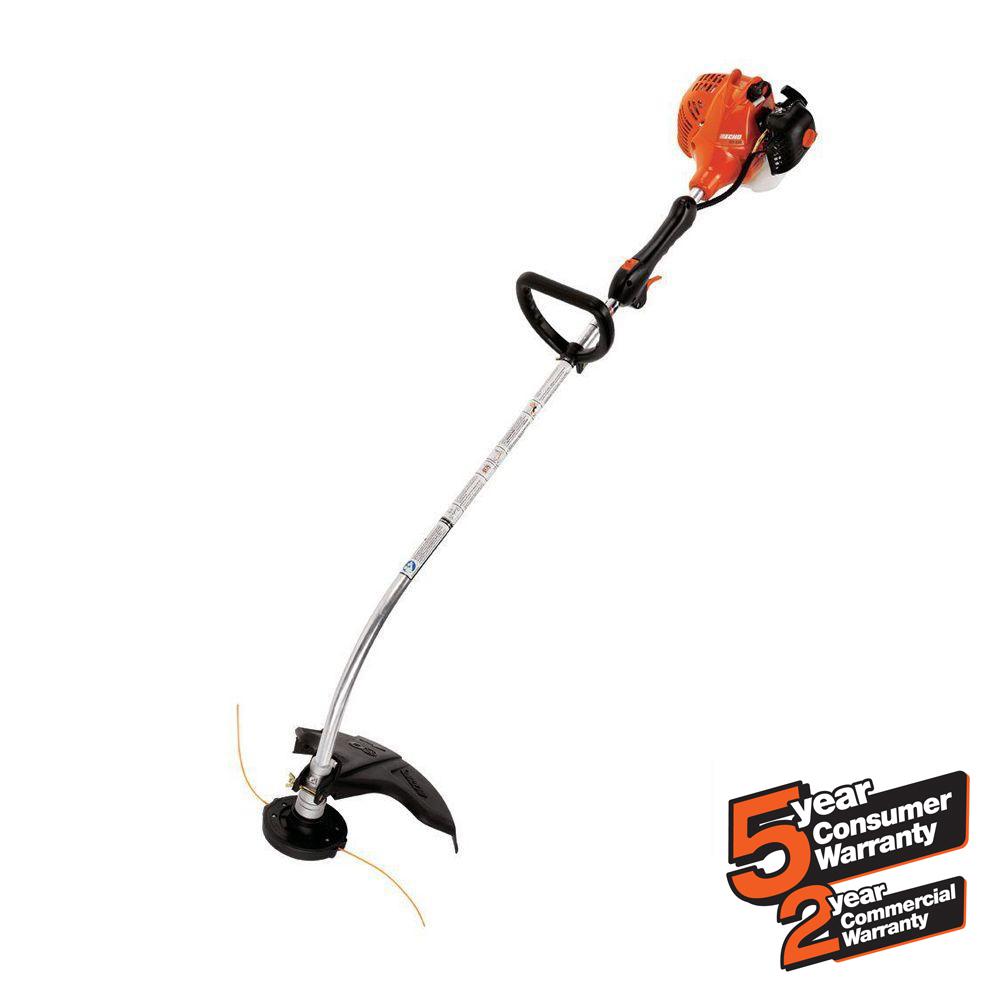 ECHO 2 Cycle 21.2 cc Curved Shaft Gas Trimmer-GT-225 - The Home Depot