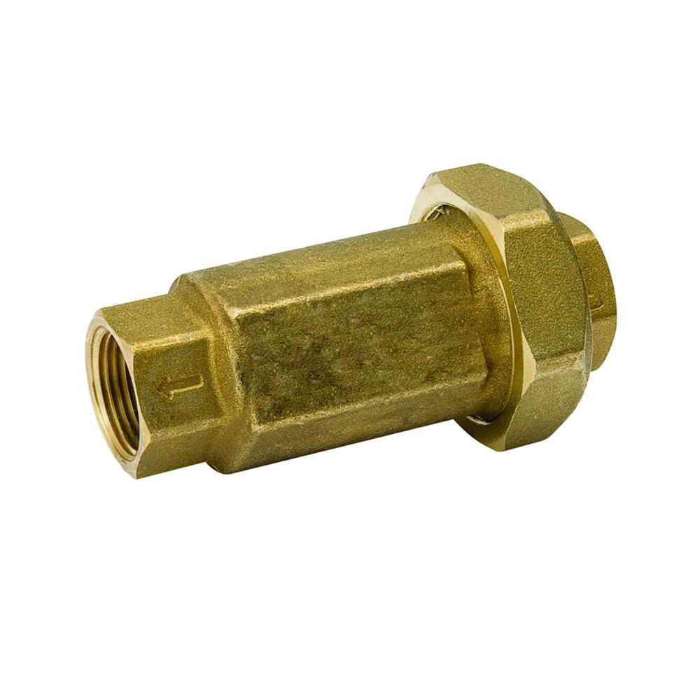 Mueller Global 3/4 in. Brass FPT DualCheck Backflow Preventer Valve