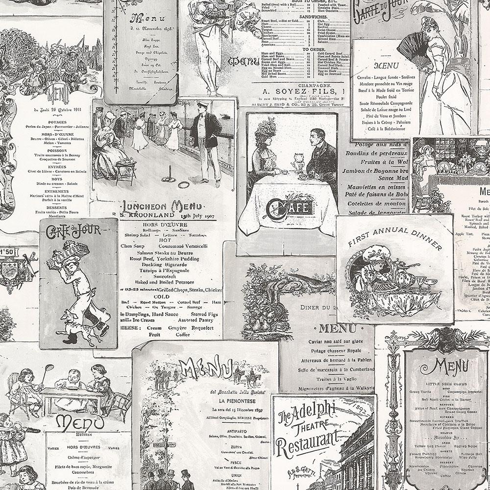 Norwall Menu Sidewall Wallpaper FK26953 The Home Depot