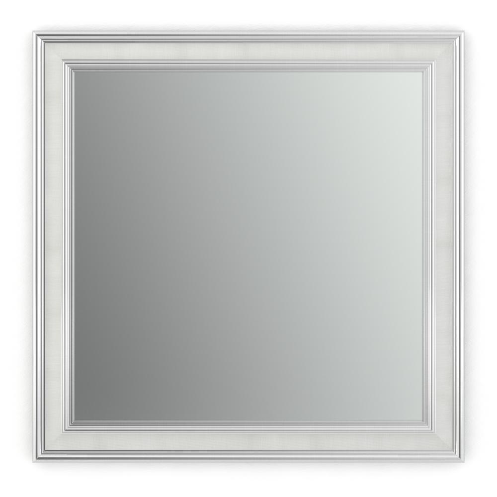 Delta 33 in. x 33 in. (L2) Square Framed Mirror with Standard Glass and