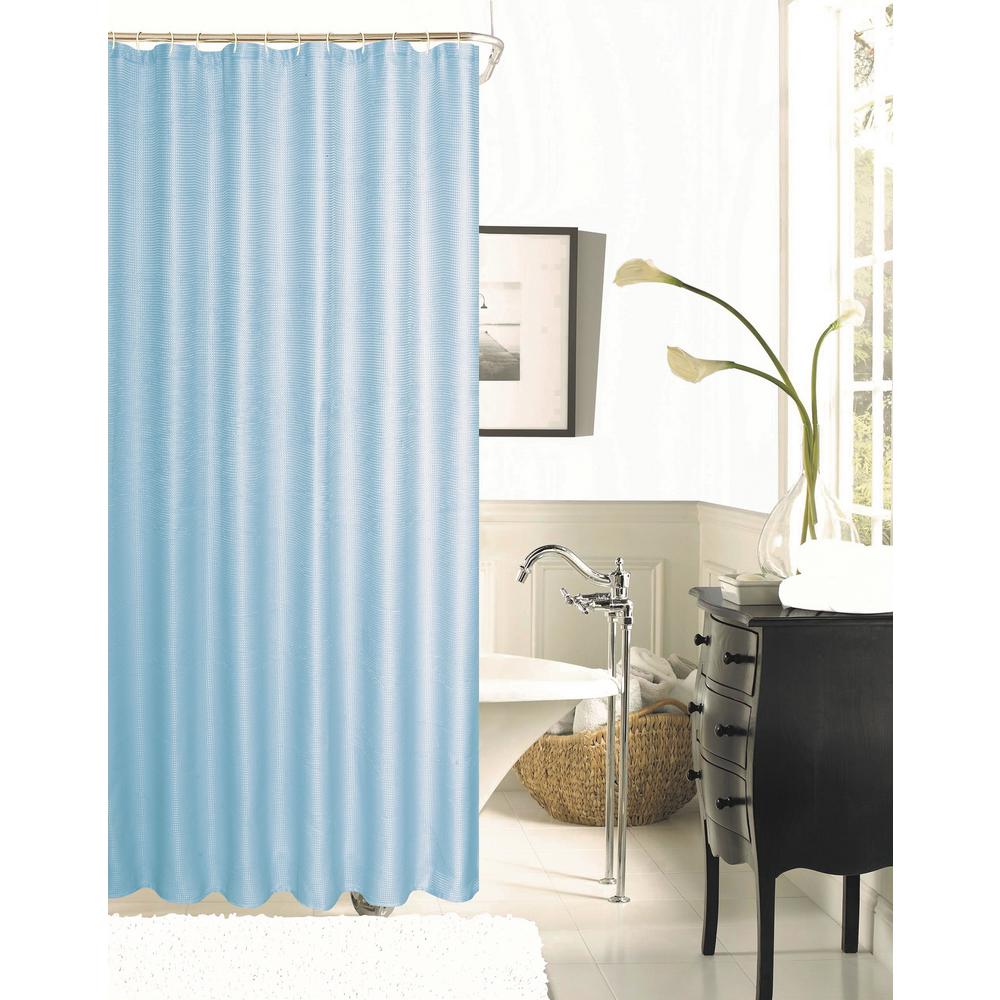 Dainty Home Mirage 72 In Beige 3d Shower Curtain Mi3dbe The Dainty Home Exclusive Spa 251 Hotel Collection 72 In Celestial Blue