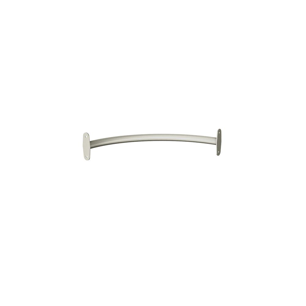 Closetmaid Superslide 12 In Nickel Corner Closet Rod 56333 Closetmaid Superslide 12 In Nickel Corner Closet Rod 56333