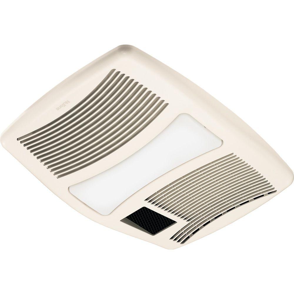 QTX Series Very Quiet 110 CFM Ceiling Exhaust Fan with Incandescent Light and HeaterQTXN110HL 