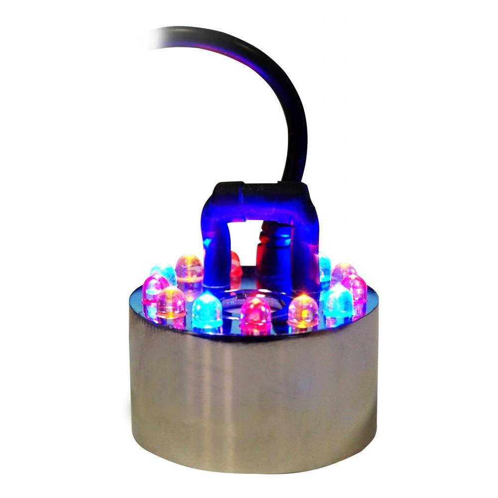 Alpine Corporation 1 Jet Fogger with 12 LED Lights with TransformerFG101L The Home Depot