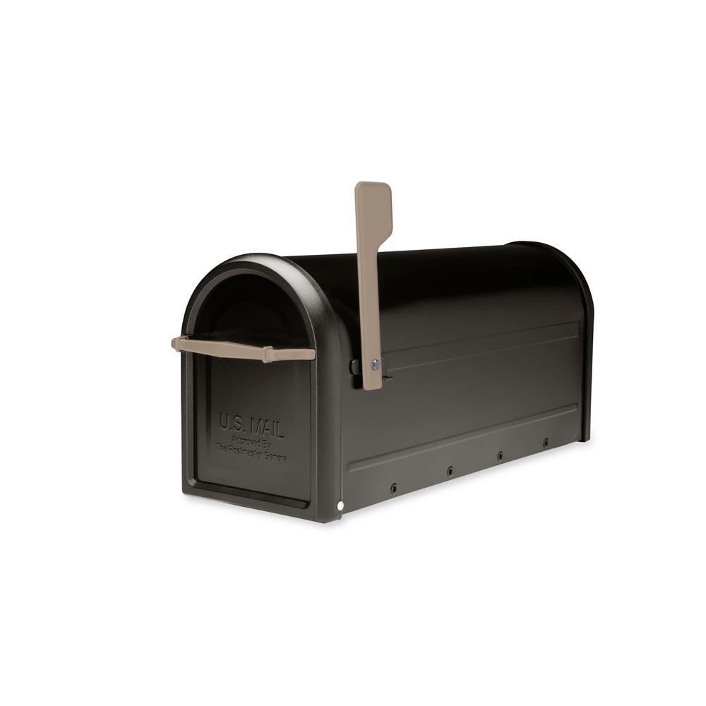 Large Architectural Mailboxes 8950RZ Chadwick Postmount Mailbox Rubbed