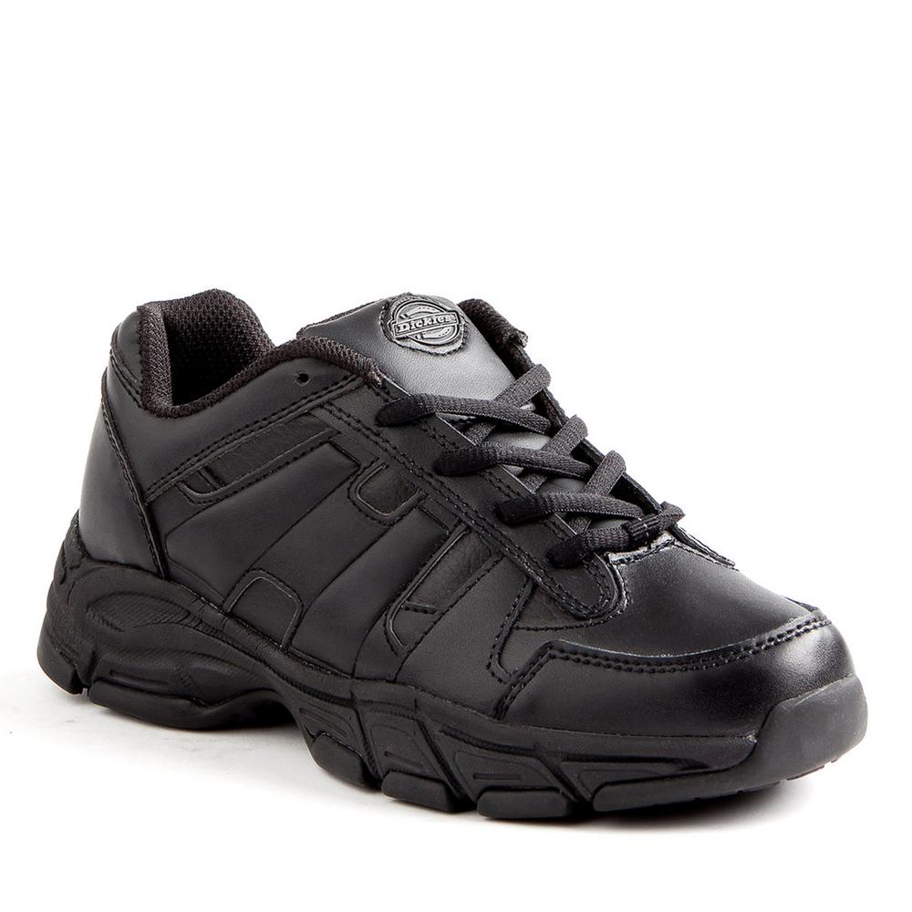 black polishable non slip shoes