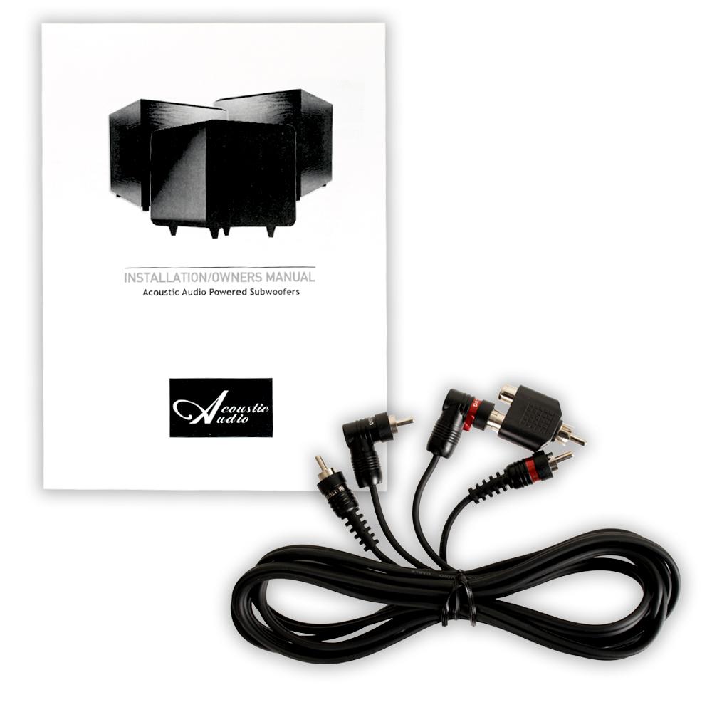 acoustic audio 10 inch subwoofer