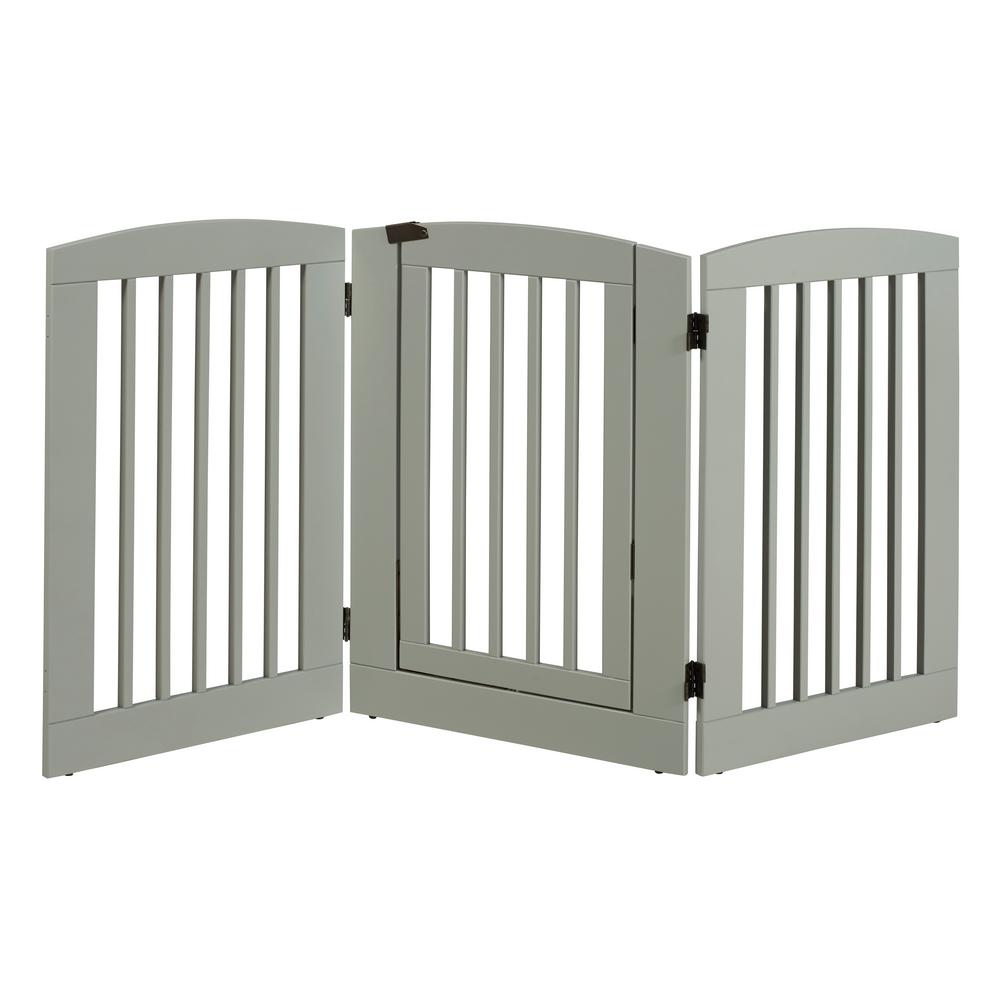 3 panel pet gate