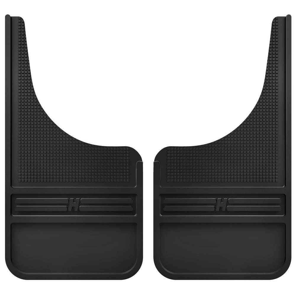 Husky Liners 55000 Black Universal Front Mud Flap Without Weight 1 Pack