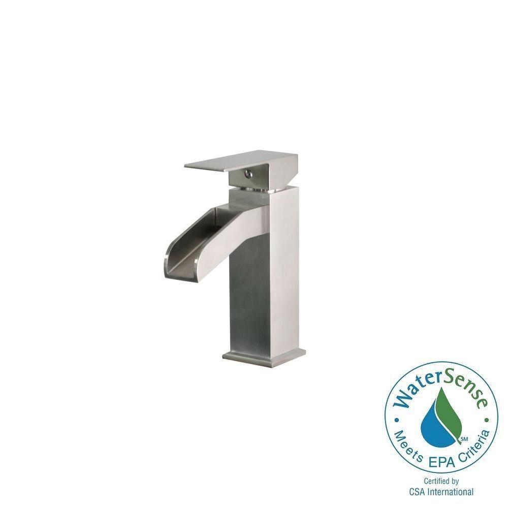 Belle Foret Single Handle Mid Arc Bathroom Faucet