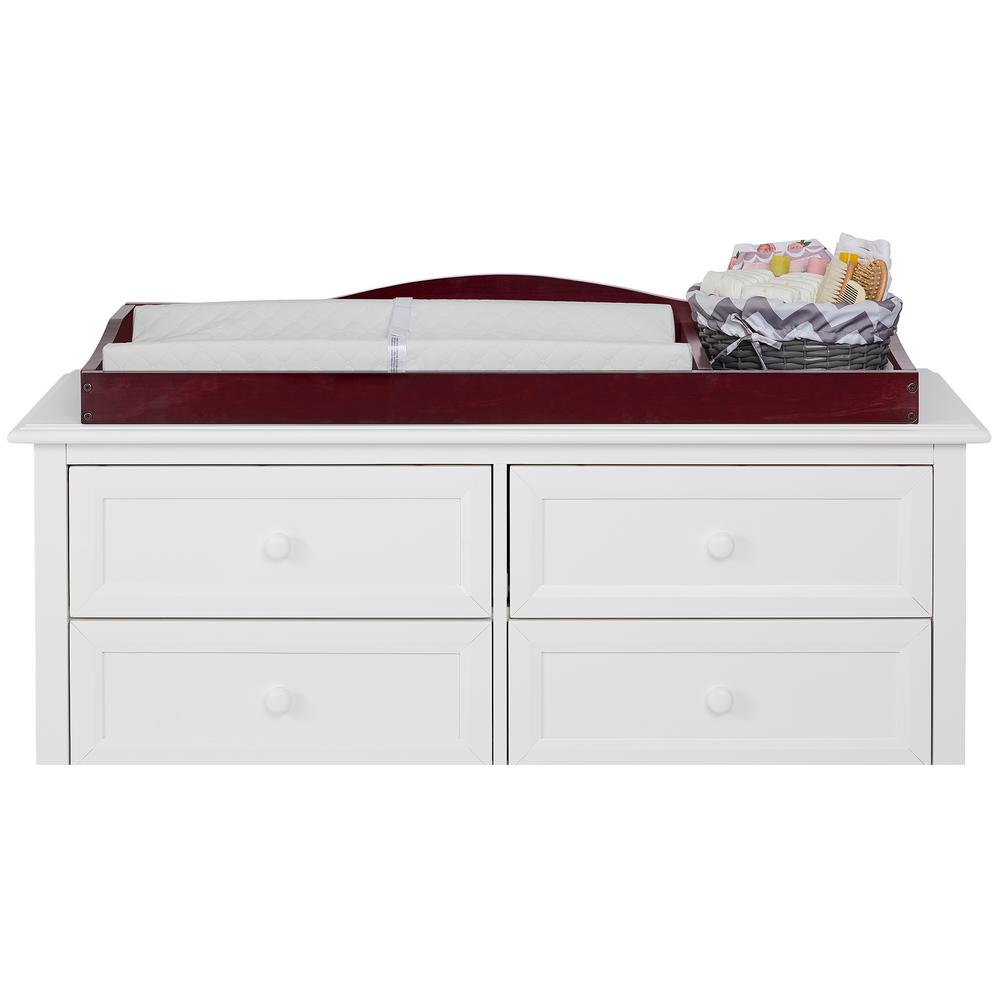Cherry Changing Tables Baby Furniture The Home Depot
