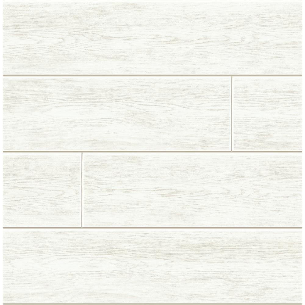 NextWall Shiplap Vinyl Peelable Wallpaper (Covers 30.75 sq. ft