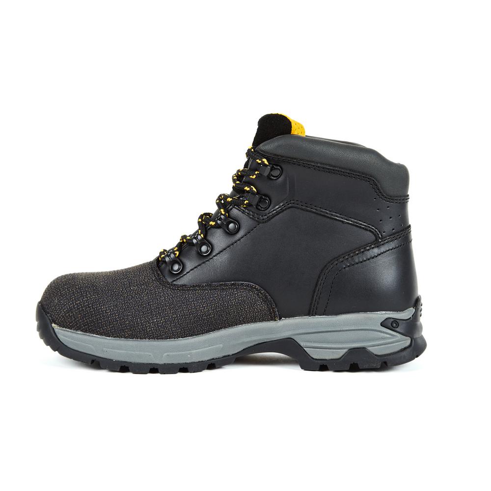 Work Boots - Steel Toe - Black (11.5)W 