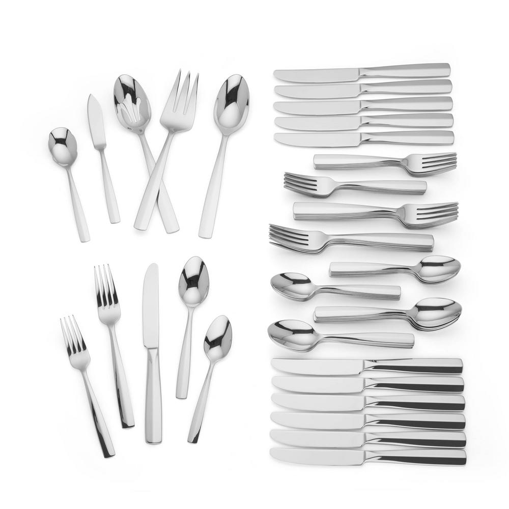 Lenox Lenox Cantera 65Piece Flatware Set 878299 The Home Depot