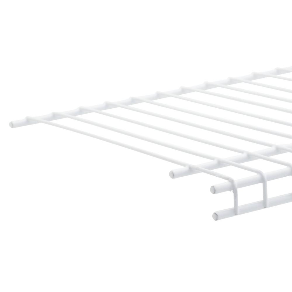 SuperSlide Ventilated Wire Shelving Track Fixed Mount Hardware Lengths