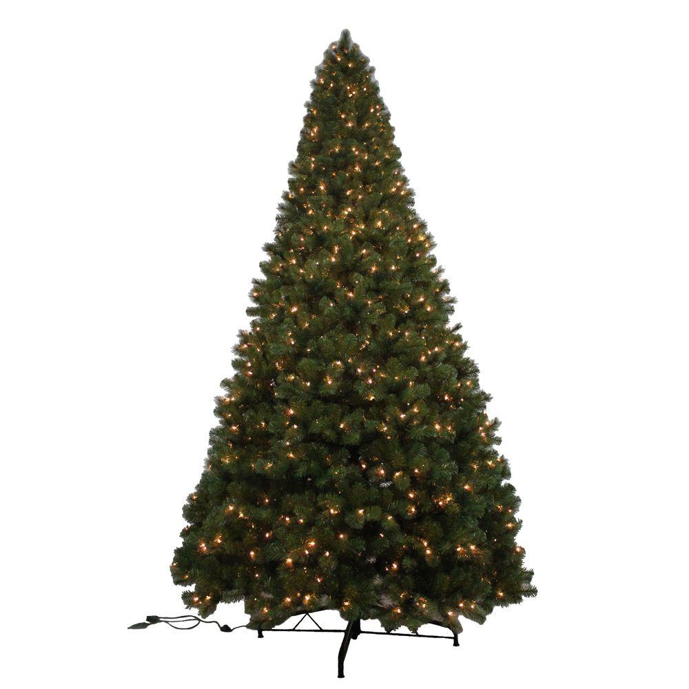 Home Accents Holiday 12 Ft Le Fir Quick Set Artificial Christmas Le Fir Quick Set Artificial Christmas Tree With 1450