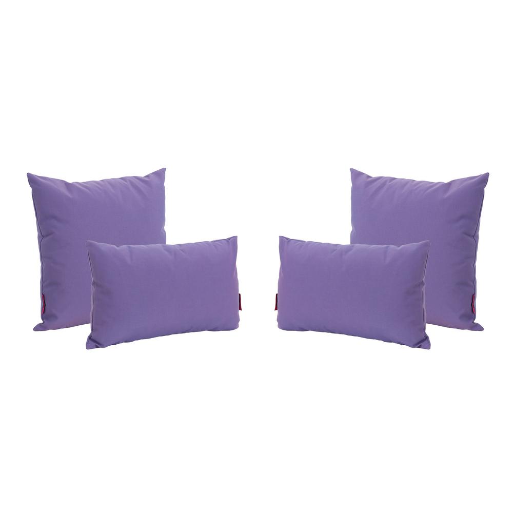 violet pillows