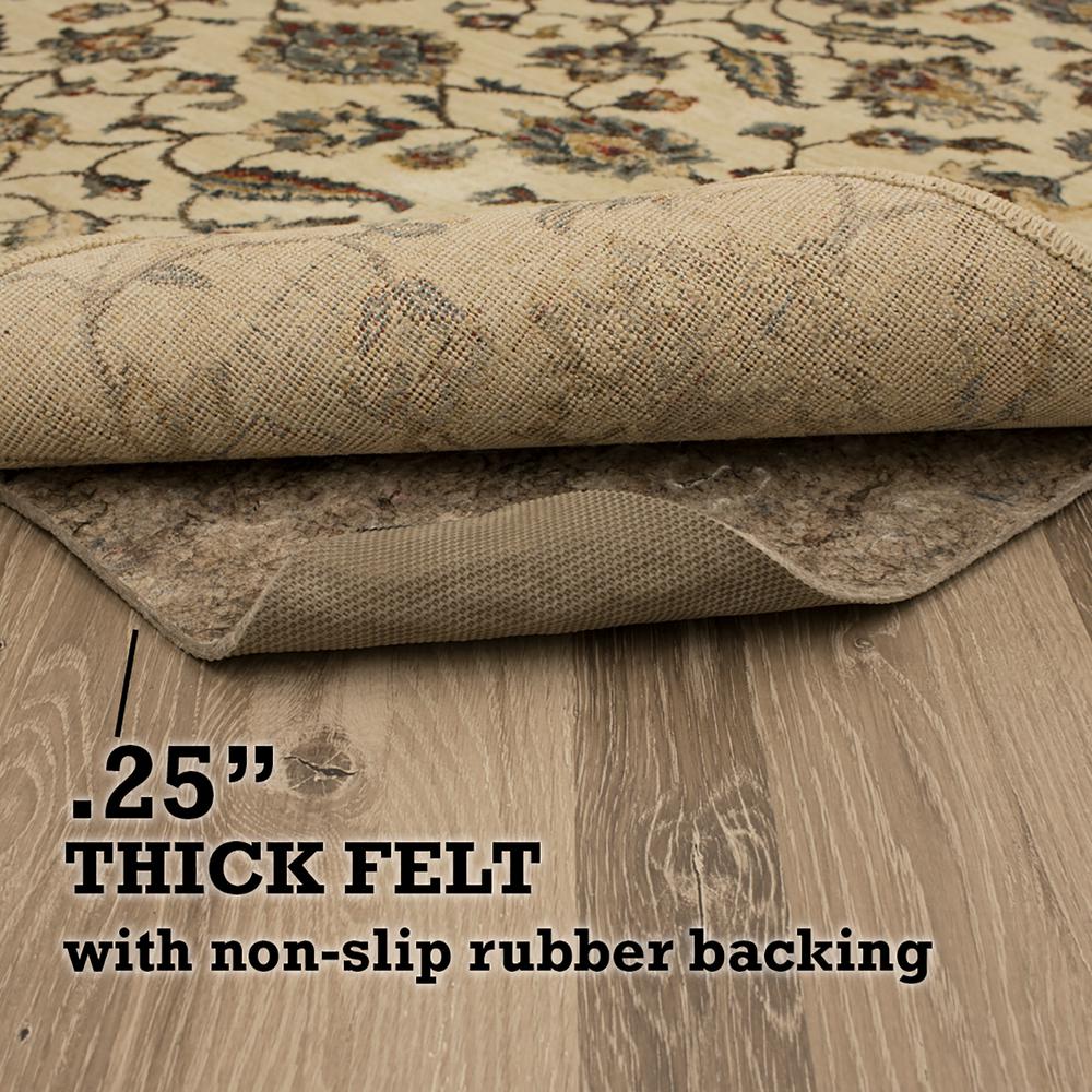 5 ft. x 8 ft. Supreme Dual Surface Felted Rug Pad