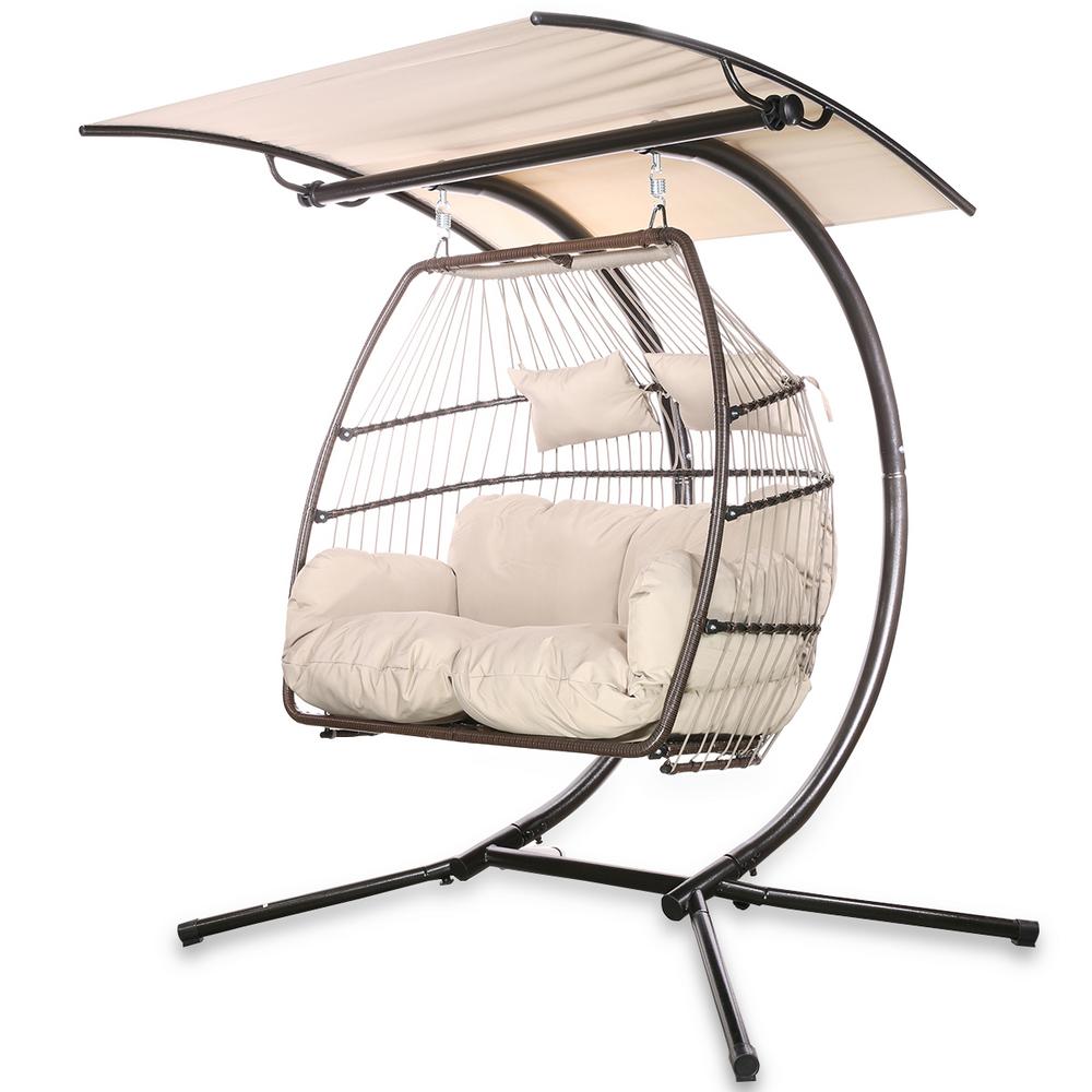Patio Swings Chairs The Home Depot - Outdoor Patio Swing Canopy Bench Chair Rocking Hammock Patio Swings Chairs The Home Depot - Outdoor Patio Swing Canopy Bench Chair Rocking Hammock