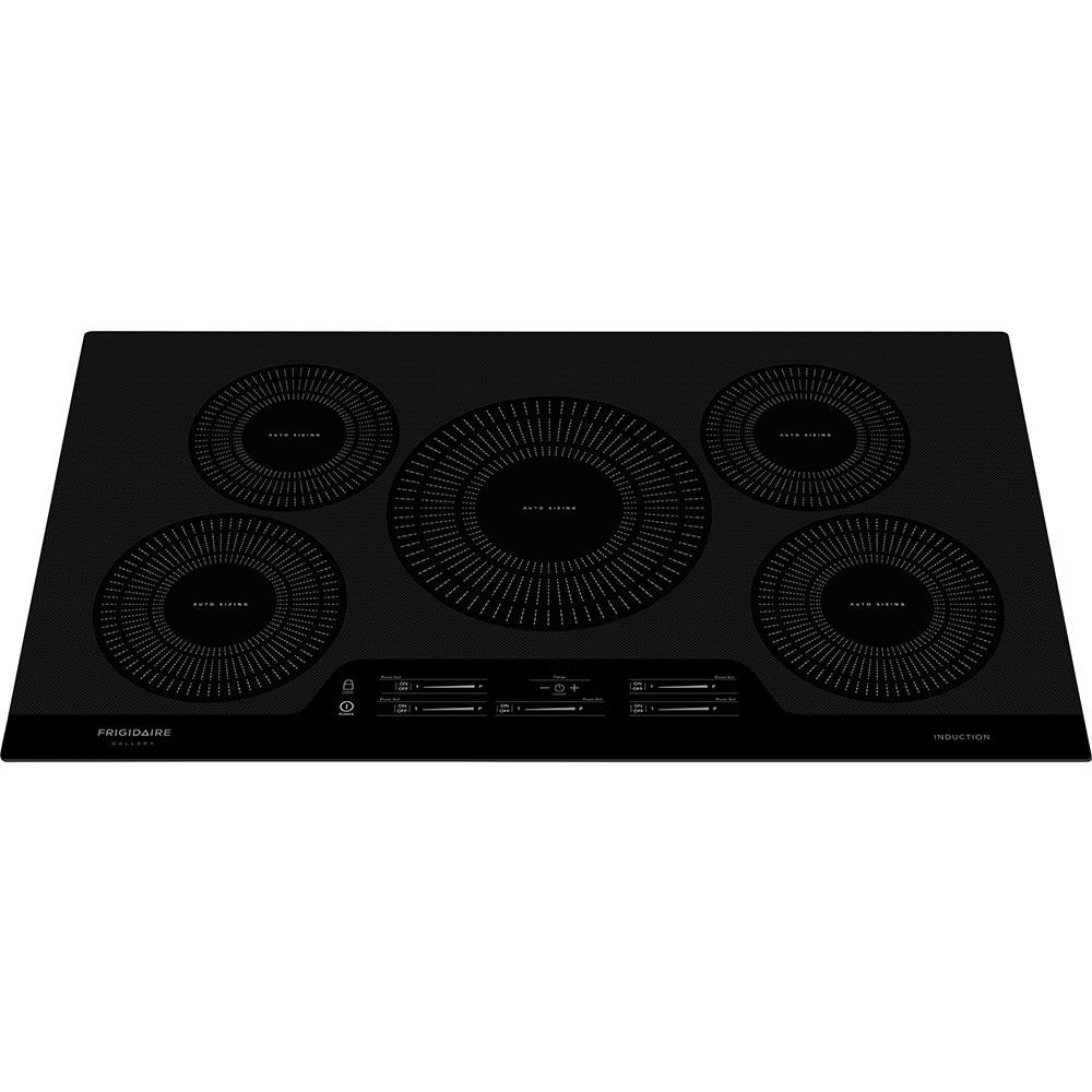 Frigidaire Gallery 36 In Smooth Induction Cooktop Black With 5 Smooth Induction Cooktop In Black With 5 Elements