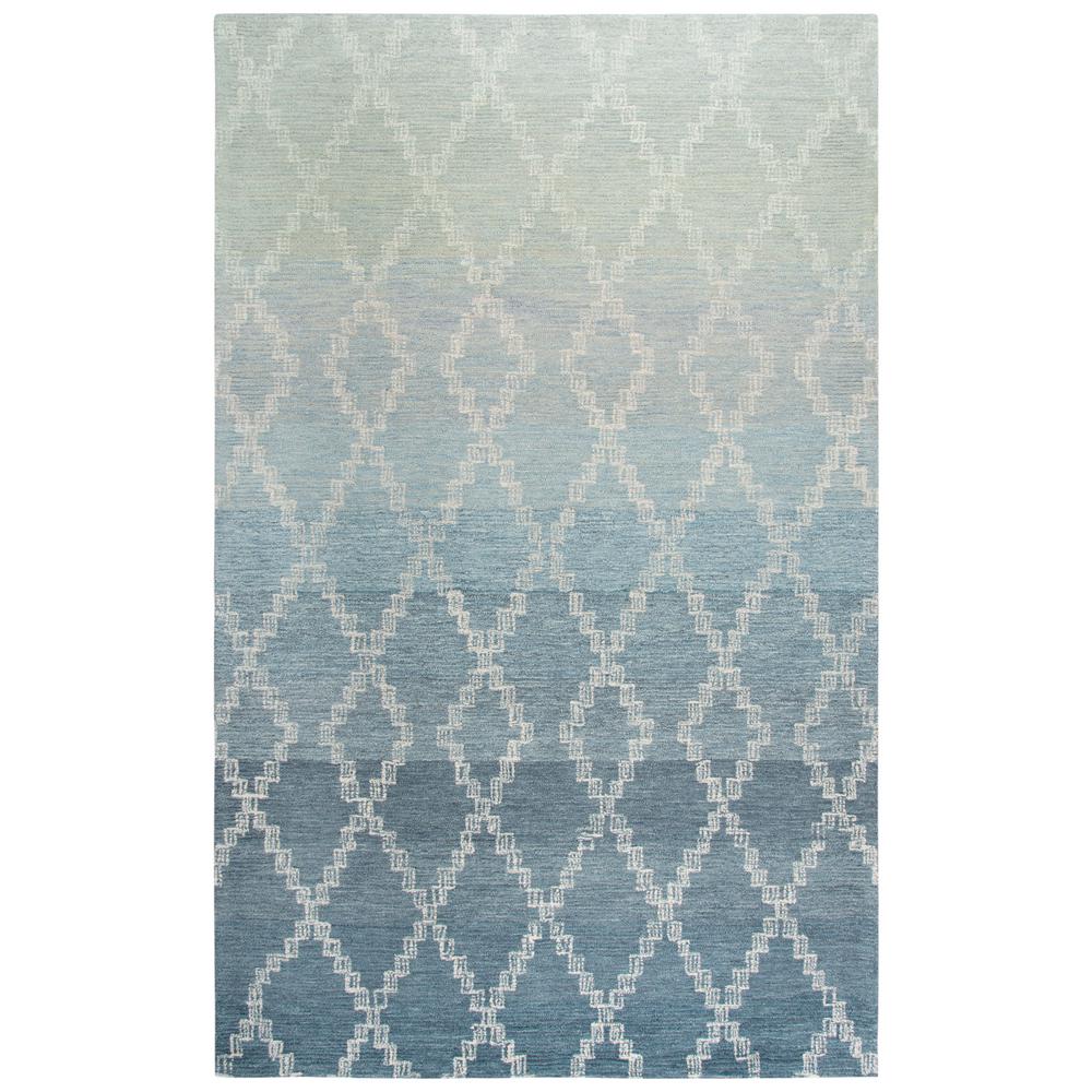 Rizzy Home Dune Blue 8 Ft X 11 Trellis Area Rug