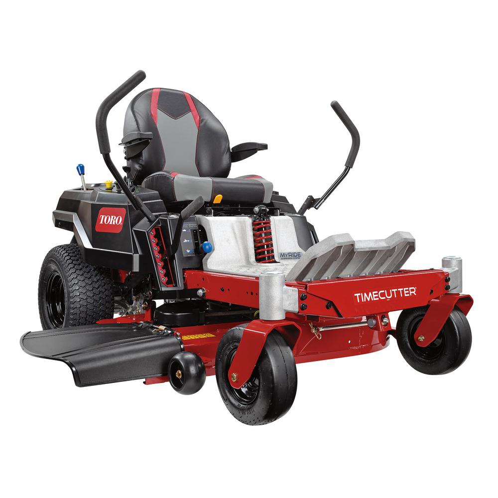 Toro 42 in. TimeCutter Iron Forged Deck 24.5 HP Commercial V-Twin Gas Dual Hydrostatic Zero-Turn Riding Mower with MyRIDE