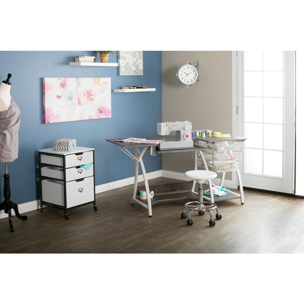 Sew Ready Pro Stitch 56 75 In W Pb Craft Sewing Table With Metal