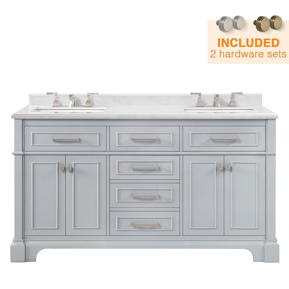 Home Decorators Collection Hampton Harbor 72 in. W x 22 in. D Vanity in
