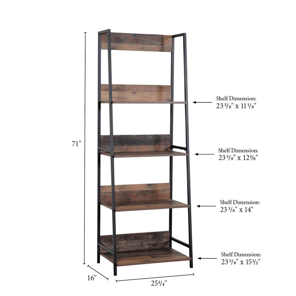 Os Home And Office Furniture 71 In Planked Knotty Pine Wood 5