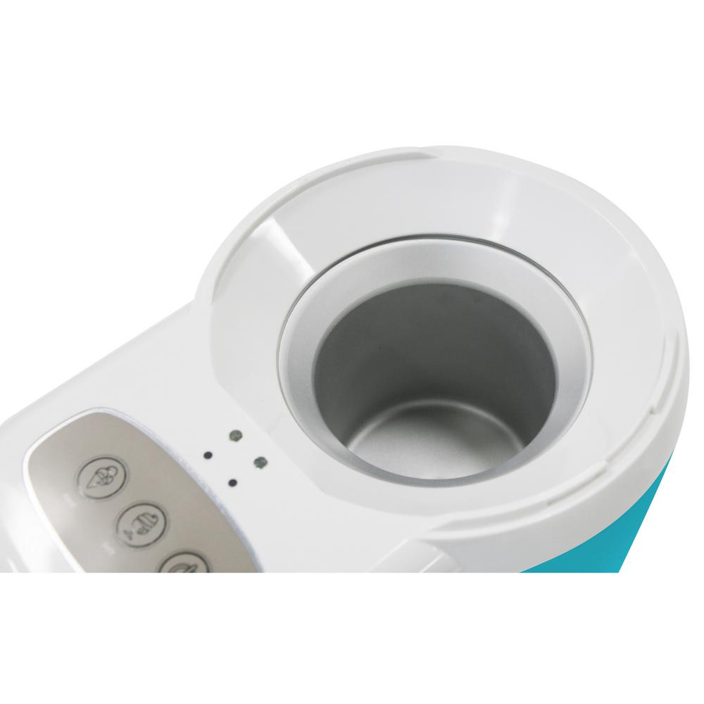 Elite Mr. Freeze Thermoelectric Ice Cream and Gelato Maker in Turqoise EIM700T The Home Depot