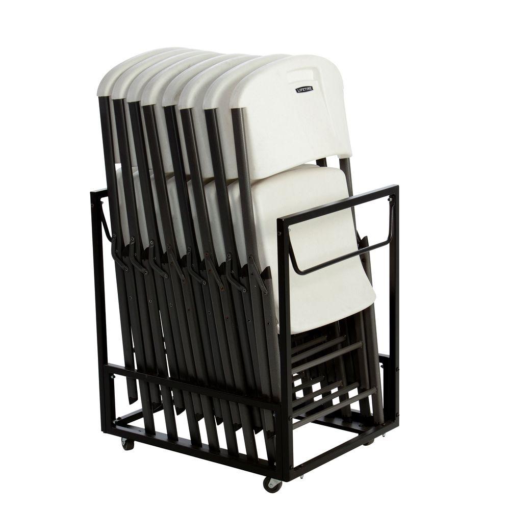 Lifetime Residential Chair Cart In Black 80279 The Home Depot