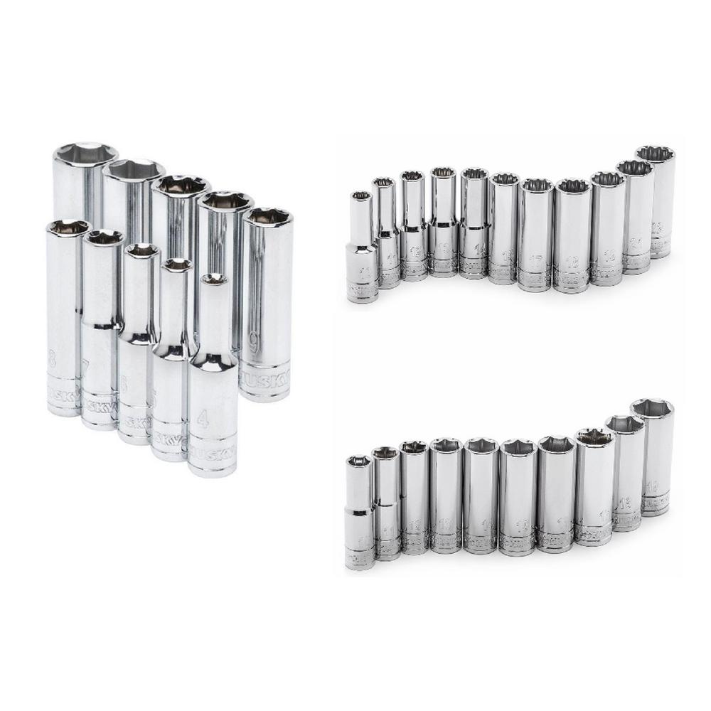 Reviews for Husky 1/4 in., 3/8 in. and 1/2 in. Drive Metric Deep Socket