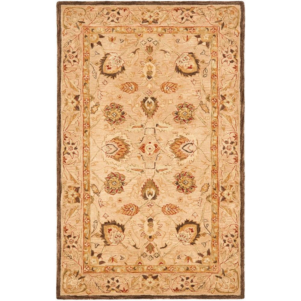 Safavieh Anatolia Ivory/Beige 9 ft. x 12 ft. Area RugAN512A9 The