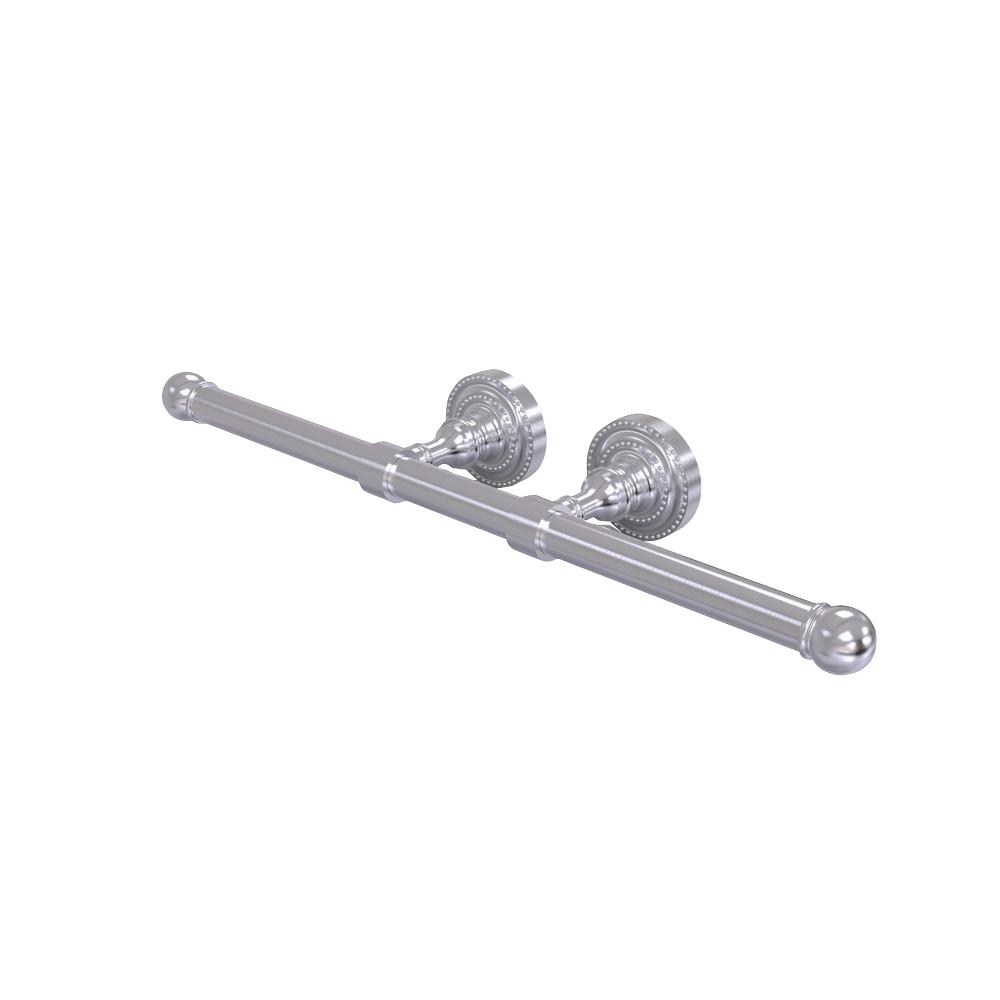 Dottingham Collection Double Post 2 Roll Toilet Paper Holder In Satin Chrome