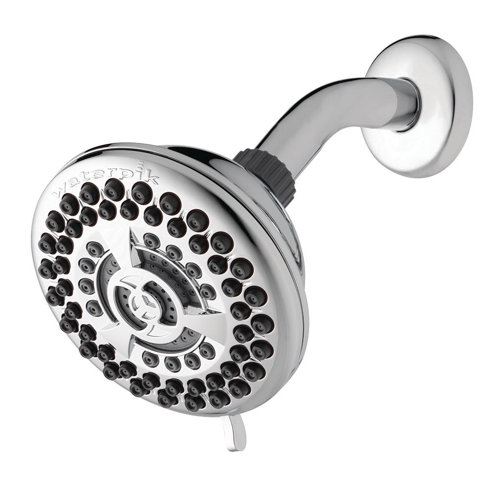 Waterpik Tor 9 Spray 4 5 In Showerhead Chrome Yat 933e The Waterpik Tor 9 Spray 4 5 In Showerhead Chrome
