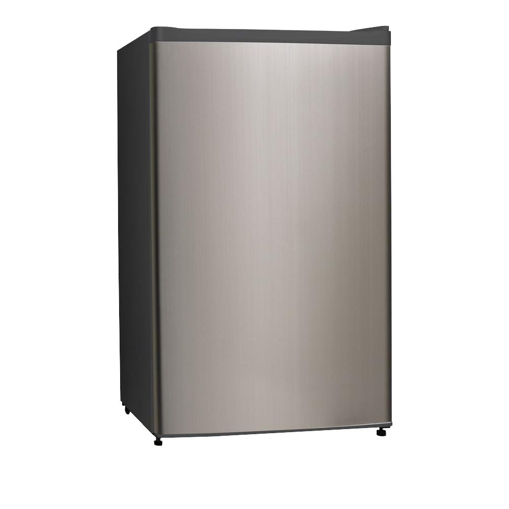 Midea 3.3 cu. ft. Mini Refrigerator in Stainless SteelWHS121LSS1 The