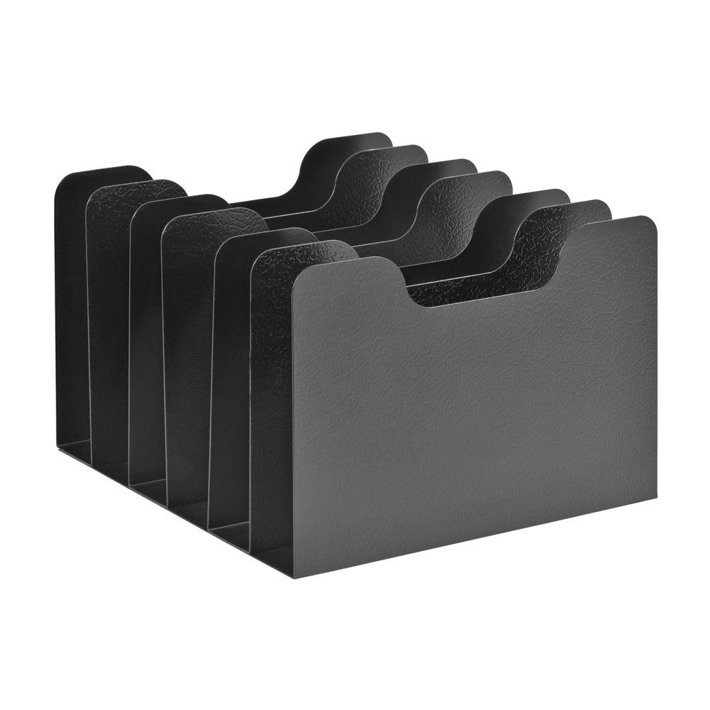 UPC 025719056049 product image for Buddy Products Classic 6-Pocket Vertical Separator, Black | upcitemdb.com