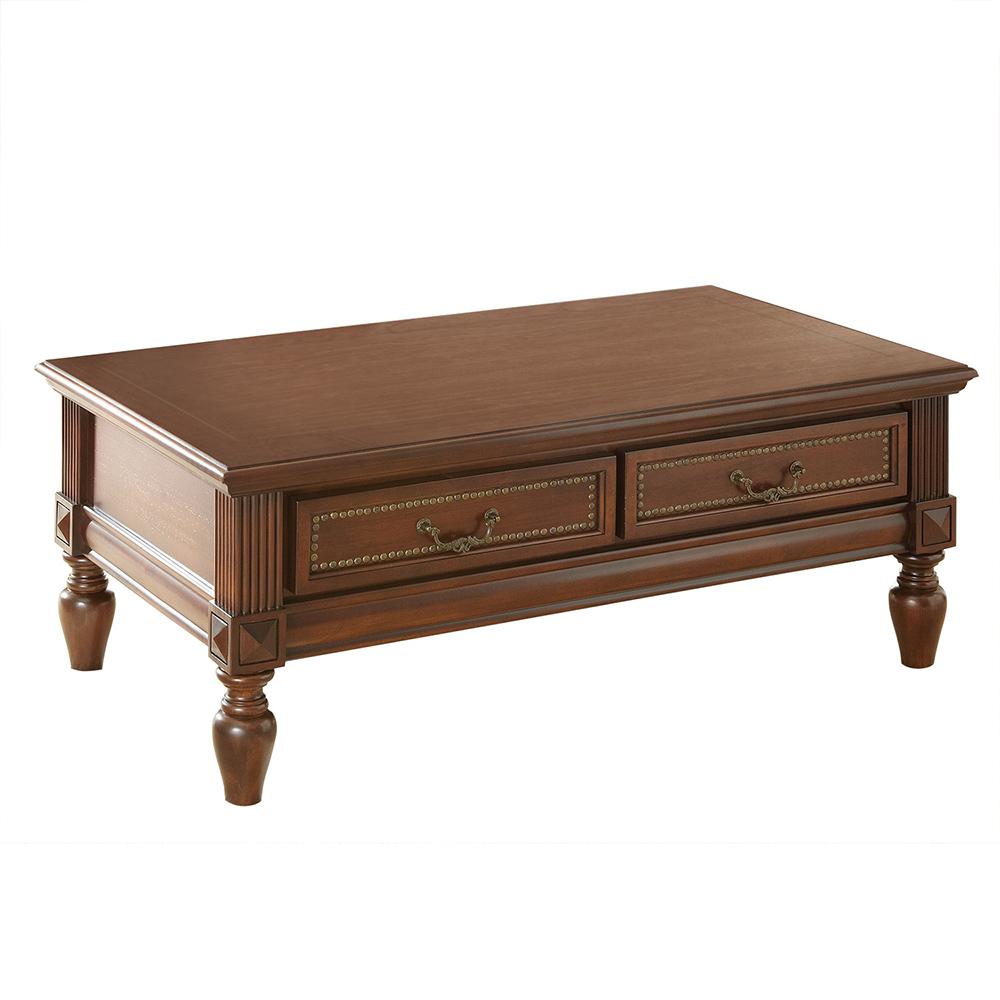 Davina Warm Brown Cherry Tail Table Dv100c The Home Depot