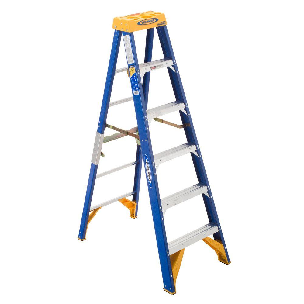 Werner 8 foot fiberglass ladder