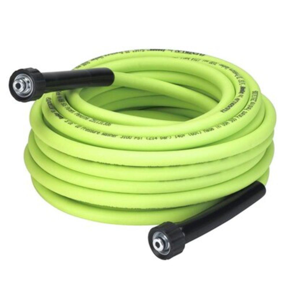 Flexzilla 5/16 in. x 50 ft. 3100 PSI Pressure Washer Hose with M22