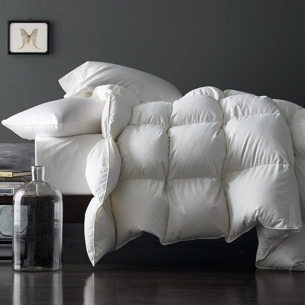 The Company Legends Luxury Geneva Light Warmth White Full Down The Company Legends Luxury Geneva Light Warmth White Full Down Comforter C2s1 F Home Depot