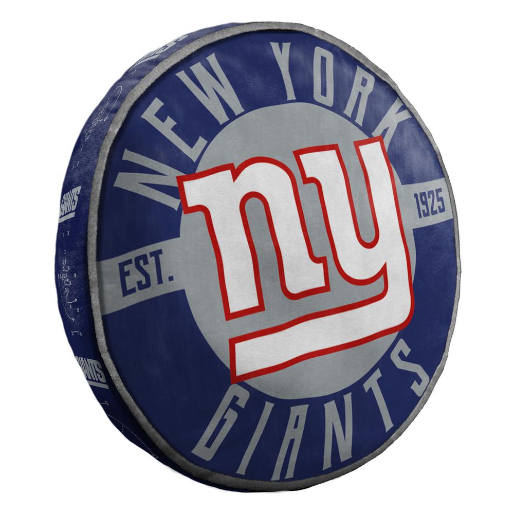 The Northwest Company 15 In Ny Giants Multi Color Polyester Cloud Standard Pillow 1nfl148000081ret The Home Depot