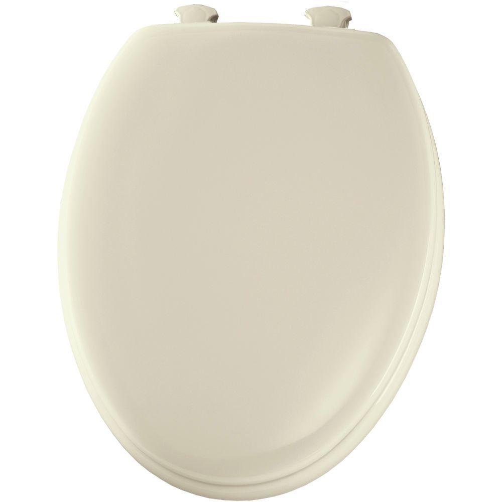 BEMIS LiftOff Elongated Closed Front Toilet Seat in Bone1450EC 006