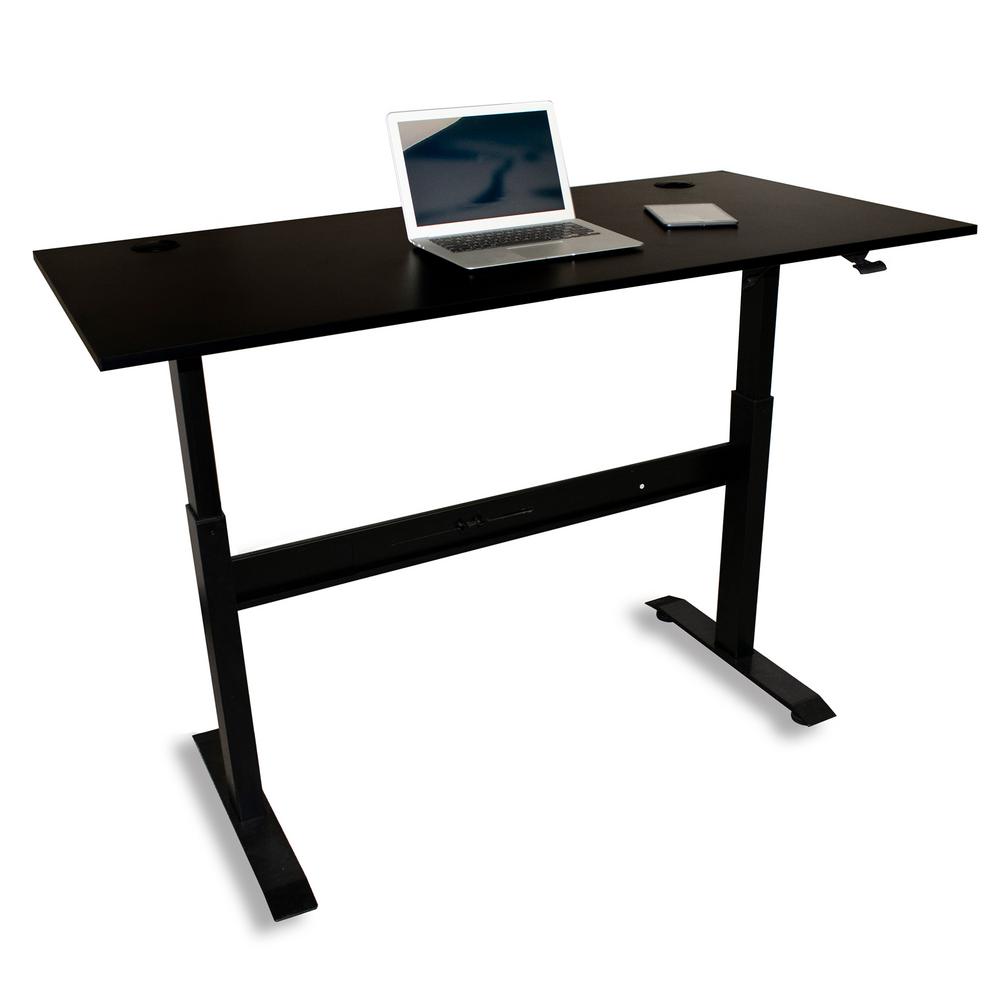 Marvel 59 W Adjule Standing Desk 29 45 5 H Arahsn Bk The